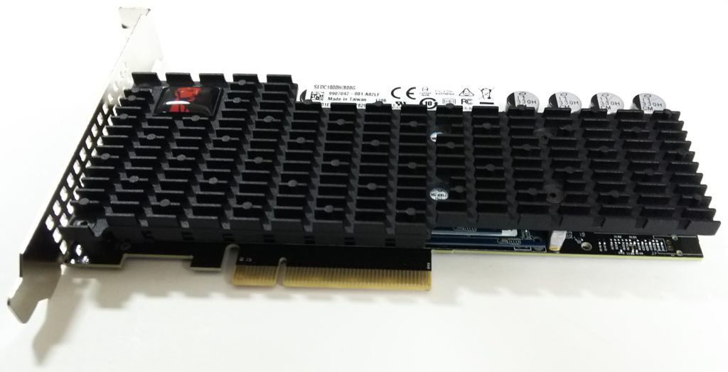 Kingston NVMe SSD(800GB) パフォーマンス測定結果