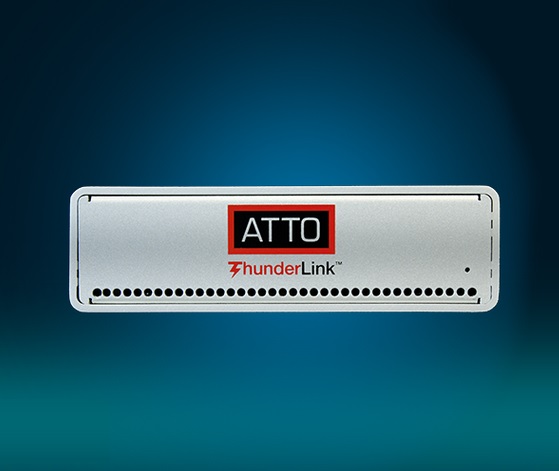 ATTO ThunderLink Front panel